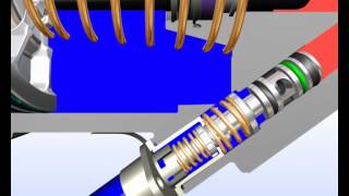 Kongsberg clutch servo working principle 离合操纵系统工作原理 [upl. by Fein]