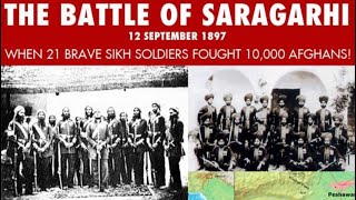 Battle of saragarhi  An unbelievable story of courage show by the 21 Sikh soldiers against Afghans [upl. by Innob862]