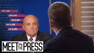 Full Rudy No Reason To Dispute Mueller Report  Meet The Press  NBC News [upl. by Radloff949]