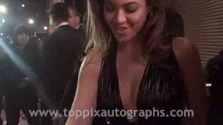 Beyonce  Signing Autographs at Cadillac Records Premiere AP [upl. by Desi893]