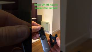 How to connect a Roger ON in Lanyard phonak roger health [upl. by Atsillak]