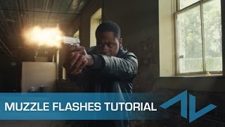 Tutorial How to Composite Muzzle Flashes in After Effects [upl. by Bashuk162]