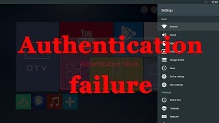 How to fix your android tv box Authentication failure problem by burning MAC address [upl. by Anej]