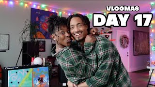 CHRISTMAS HOUSE TOUR  FRIENDSMAS 2023  VLOGMAS DAY 17 [upl. by Rehptsirhc]