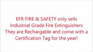 New ABC Fire Extinguishers Industrial Grade Mokena [upl. by Squires923]