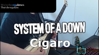 System Of A Down  Cigaro  Rocksmith 2014 Guitar Cover [upl. by Atika]