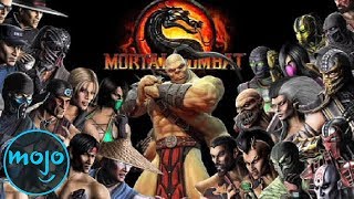 Top 10 Mortal Kombat Characters [upl. by Kleeman]