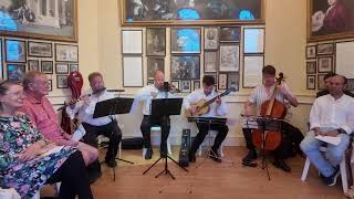 Allegro from flute quartet in D K 285 by Wolfgang Amadeus Mozart 1756  1791 [upl. by Doersten]