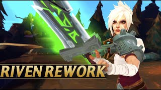 RIVEN VISUAL REWORK  League of Legends [upl. by Domeniga322]