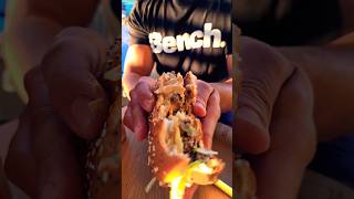 Mcdonalds Arch Burger Speed tasting for you guys food viralshort howtoeat bodybuilder burger [upl. by Eiser484]