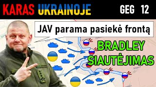 Geg 12 KEIČIASI ĮVYKIŲ RAIDA Ukrainiečiai KONTRATAKUOJA su JAV Karine Parama  Karas Ukrainoje [upl. by Arenat654]