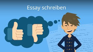 Essay schreiben Deutsch  Anleitung amp Tipps [upl. by Alleunam]