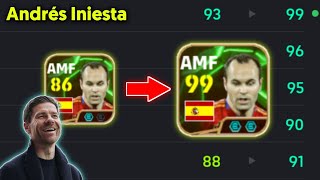 FREE EPIC ANDRES INIESTA Best Training Guide  efootball 2025 ✨🥶 [upl. by Cecile]