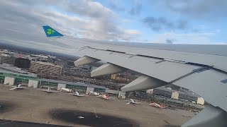 Aer Lingus Takeoff from Manchester Airport on Christmas Day to Orlando Florida [upl. by Arbmat439]