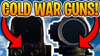 How To Get TPOSE amp VLK Sights On Cold War Guns In Warzone [upl. by Gorden]