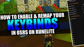 How To Enable amp Remap Your Keybinds In OSRS  Runelite Settings Guide [upl. by Bijan]