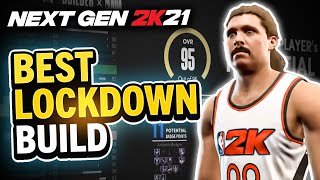 BEST LOCKDOWN BUILD in 2K21 NEXT GEN [upl. by Amann444]