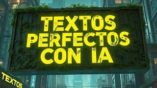 Crea textos perfectos con IA y Flux  Stable diffusion en español [upl. by Na]