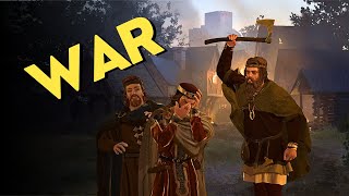 BRUTAL VIKING INVASION  Crusader Kings 3 Multiplayer [upl. by Sivrad151]