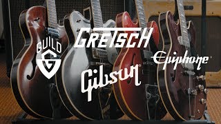 Phil Hurleys 1967 Gretsch 1967 Guild 1980 Epiphone amp 2014 Gibson Guitars [upl. by Assenov]