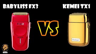 BABYLISS FX3 VS KEMEI TX1  Comparativa de Shaver Cara vs Económica [upl. by Faden]