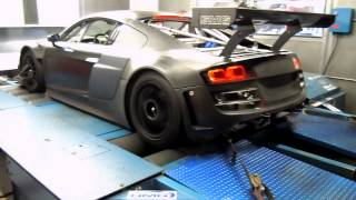 Audi R8 LMS GT3 GMG Racing Dyno [upl. by Erl]