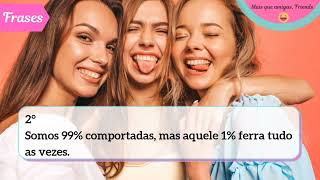 30 Melhores Frases Para Fotos com as Amigas [upl. by Enitsyrhc]