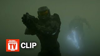 Halo S02 E01 Clip  Master Chief Finds Bravo Team [upl. by Ynattib]