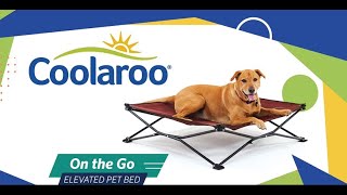 How to Assemble Coolaroo On the Go Pet Bed [upl. by Church299]