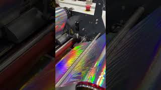 Holographic Foiling at Printedcom [upl. by Lorrayne502]