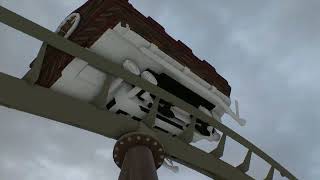 Nolimits 2  Vliegende Hollander Efteling test 3 [upl. by Ahsinrad83]