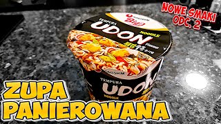 Zupa Panierowana czyli NONGSHIM TEMPURA UDON NOODLE test  Nowe Smaki odc 2 [upl. by Gilda]