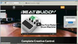 Tutorial 1  Installing the Beatbuddy manager software 132 on Win7 [upl. by Htebizile910]