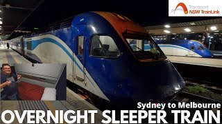 Sydney to Melbourne overnight by Sleeper Train  FIRST CLASS XPT [upl. by Mcknight]