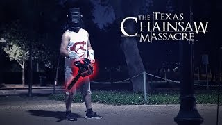 WE FOUND THE SCARY TEXAS CHAINSAW FUGITIVE wtf [upl. by Anifur668]