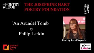 Philip Larkin An Arundel Tomb read by Tara Fitzgerald [upl. by Clarine]