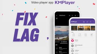 How To Fix KMPlayer App Lag Problem  Working [upl. by Airetnahs]