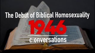 1946 The Debut of Biblical Homosexuality Conversations With Sharon Rocky Roggio [upl. by Akeem9]