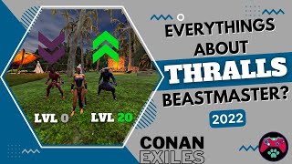 What Is The Best Thralls In Conan Exiles  Top 3 Thralls Explained  Thralls Tutorial 2022 [upl. by Adnawaj985]