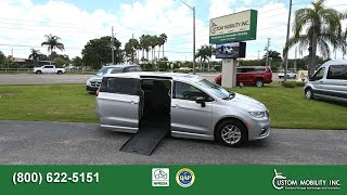 2024 Chrysler Pacifica with a Braunability Folding Side Entry Ramp [upl. by Halsey]