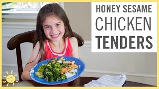 EAT  Averys Favorite Honey Sesame Chicken Tenders [upl. by Moht]