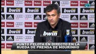 La rueda de prensa más tensa de Mourinho tras el Real Madrid FC Barcelona en el Santiago Bernabéu [upl. by Asir]