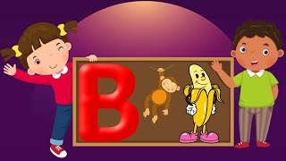 B word kids song ABC song From A to Z I ABC Song For Children  abc song I Kidsongs  Kids Songs [upl. by Anierdna]