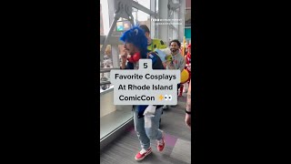 ✨5✨ Favorite Cosplays At Rhode Island Comic Con 2024 [upl. by Tobiah]