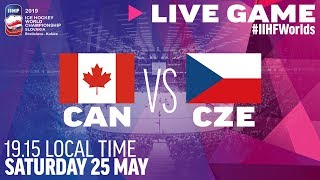 CanadaCzech Republic  Semifinals  Full Game  2019 IIHF Ice Hockey World Championship [upl. by Inajna]