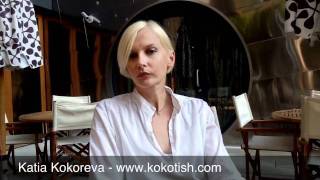 Interview Katia Kokoreva  Russian Supermodel  part 2 [upl. by Wat]