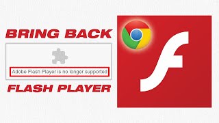 Fix Flash Player Is No Longer Supported  Enable Adobe Flash Player On Google Chrome [upl. by Nina]