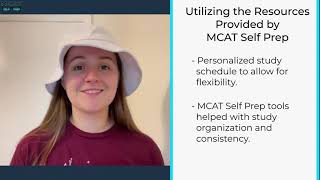 Kylie Shares Her Experience Using MCAT Self Prep to Improve Her MCAT Score [upl. by Spitzer]