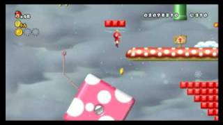 New Super Mario Bros Wii  Star Coin Location Guide  World 35  WikiGameGuides [upl. by Attennhoj651]