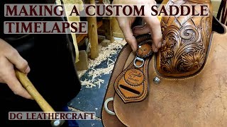 Making a Custom Saddle Timelapse [upl. by Tingley]